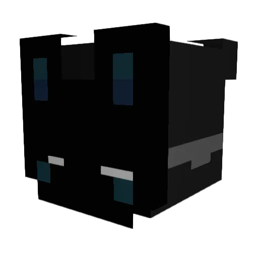 Zaciaan Minecraft avatar head, 3D render
