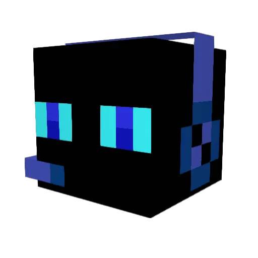 ZackAttack14 Minecraft avatar head, 3D render