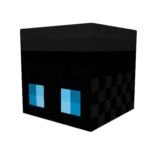 ZackTheUndead Minecraft avatar head, 3D render