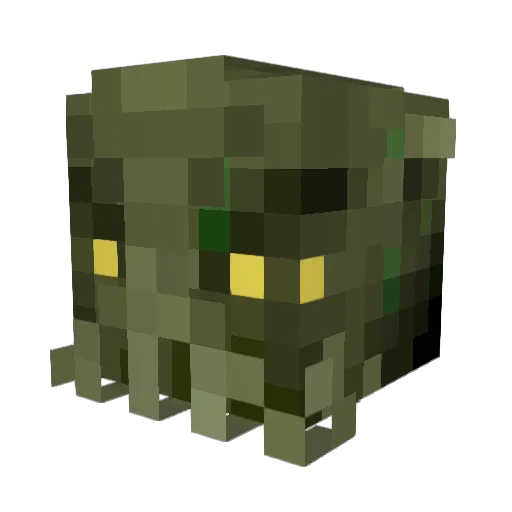 ZackW24 Minecraft avatar head, 3D render