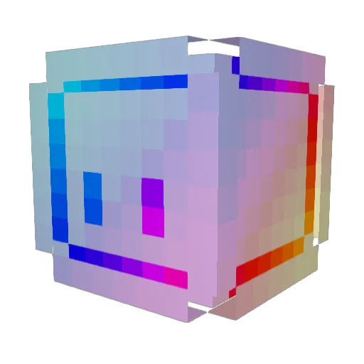 Zack_Lan Minecraft avatar head, 3D render