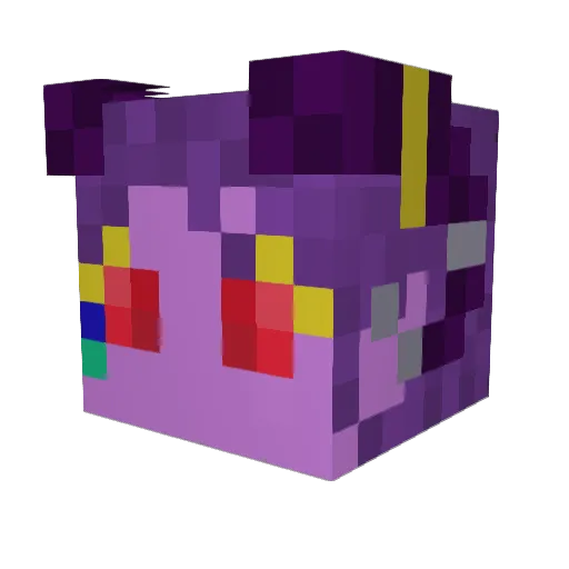 ZackaryWebbster Minecraft avatar head, 3D render