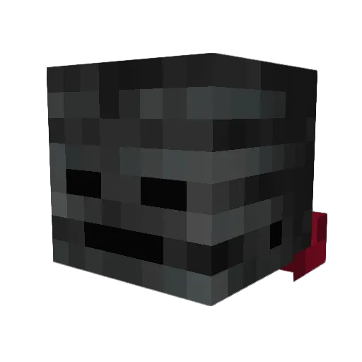 Zacker322 Minecraft avatar head, 3D render