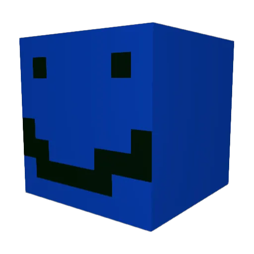 Zackgaming1st Minecraft avatar head, 3D render
