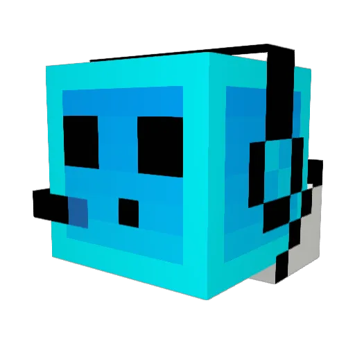 Zackman1801 Minecraft avatar head, 3D render