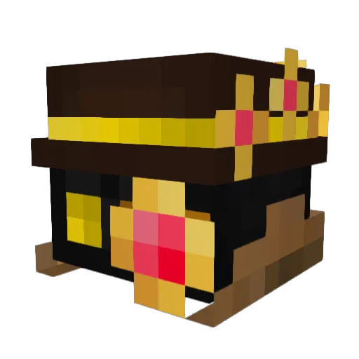Zackuski Minecraft avatar head, 3D render
