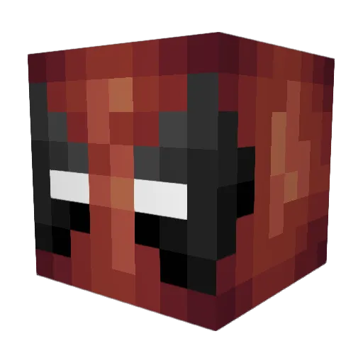 ZackyWacky1128 Minecraft avatar head, 3D render