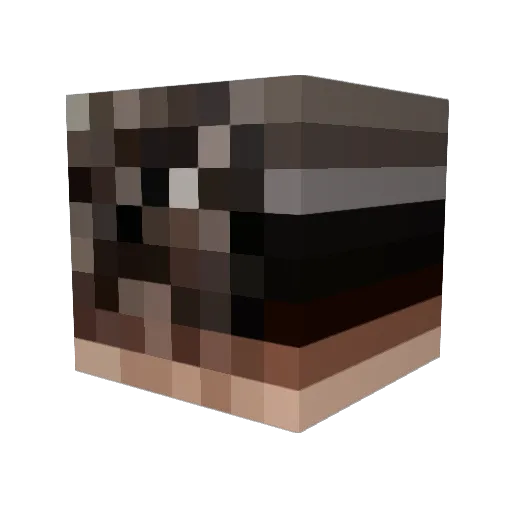 Zacuscas Minecraft avatar head, 3D render