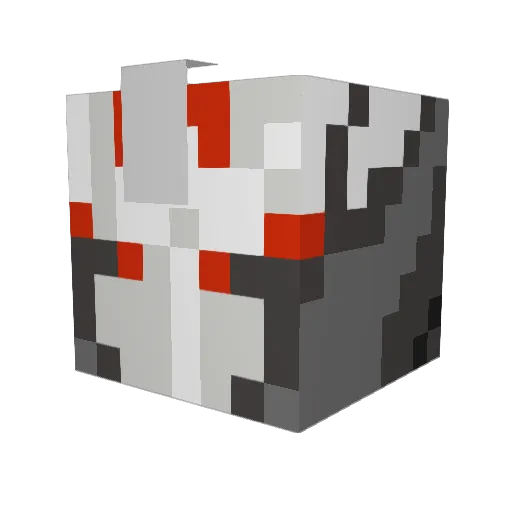 Zaeor Minecraft avatar head, 3D render