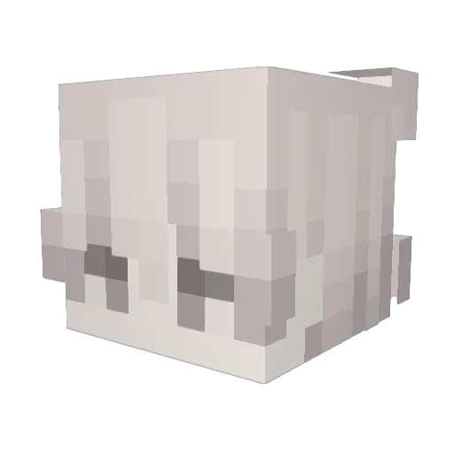 Zaferinyo Minecraft avatar head, 3D render