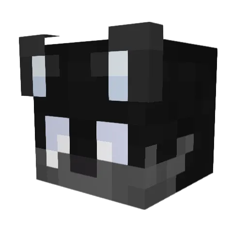 ZaftigReasearch Minecraft avatar head, 3D render
