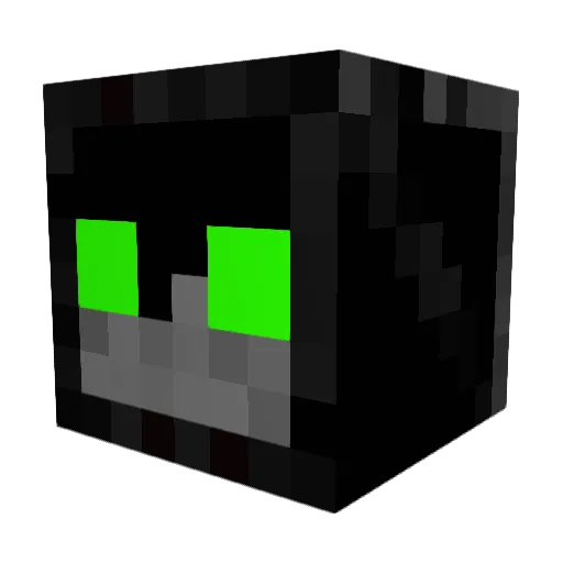 Zage002 Minecraft avatar head, 3D render