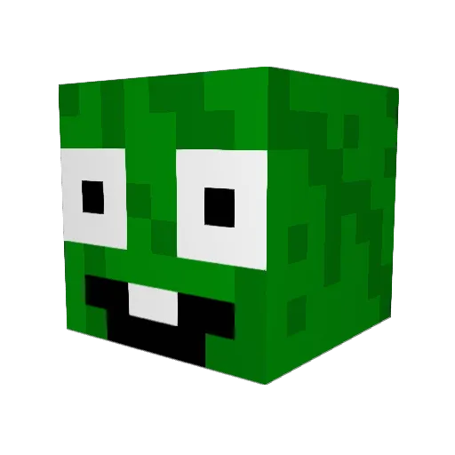 Zagi_HD Minecraft avatar head, 3D render
