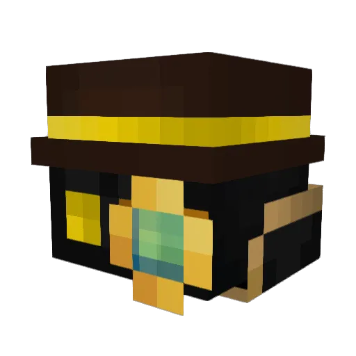 Zaguierif Minecraft avatar head, 3D render