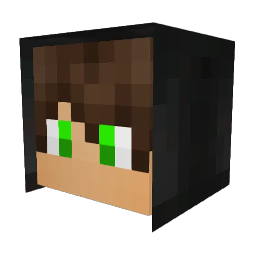 Zahnrad0815 Minecraft avatar head, 3D render