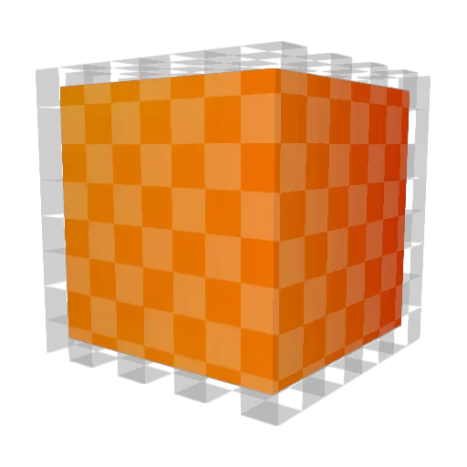 Zahon777 Minecraft avatar head, 3D render