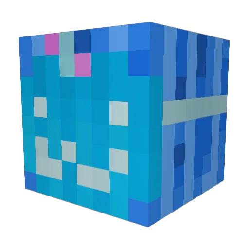 Zaid_Fr Minecraft avatar head, 3D render