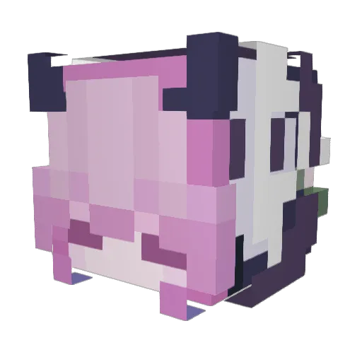 Zaiyre Minecraft avatar head, 3D render