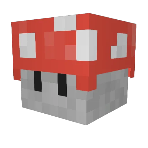 ZakCooks Minecraft avatar head, 3D render