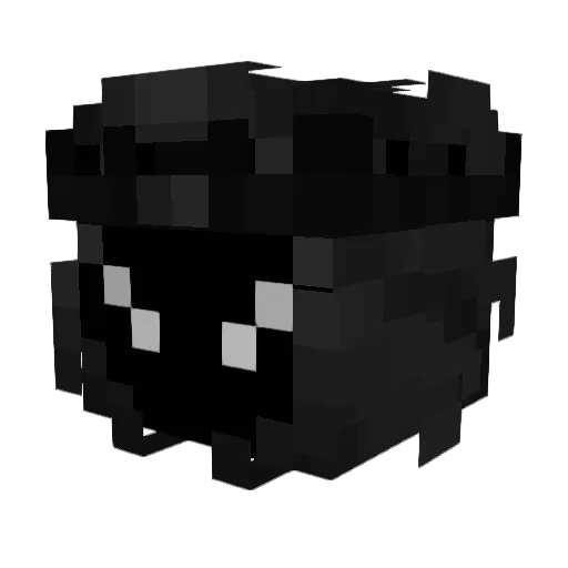 Zak_y Minecraft avatar head, 3D render