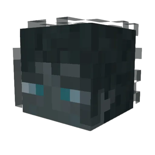 Zaku0000 Minecraft avatar head, 3D render