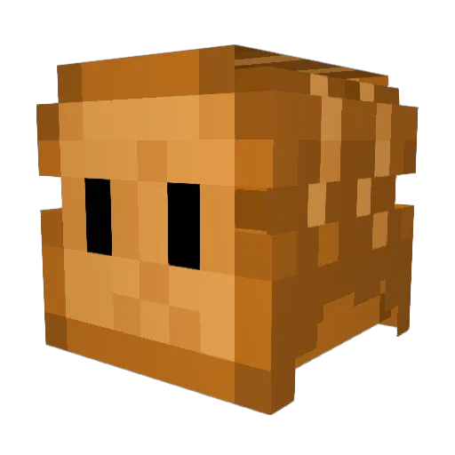 Zakwillattackalt Minecraft avatar head, 3D render