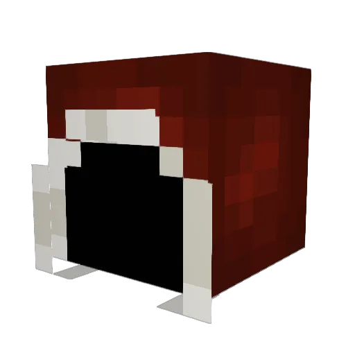Zalex96 Minecraft avatar head, 3D render
