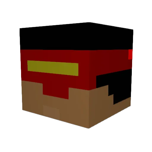 Zaminator200 Minecraft avatar head, 3D render