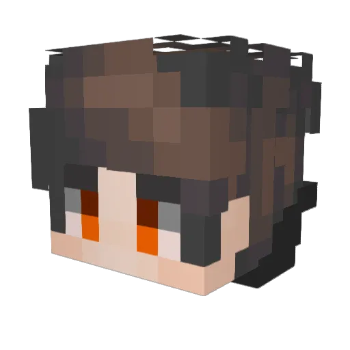 ZammHammer Minecraft avatar head, 3D render