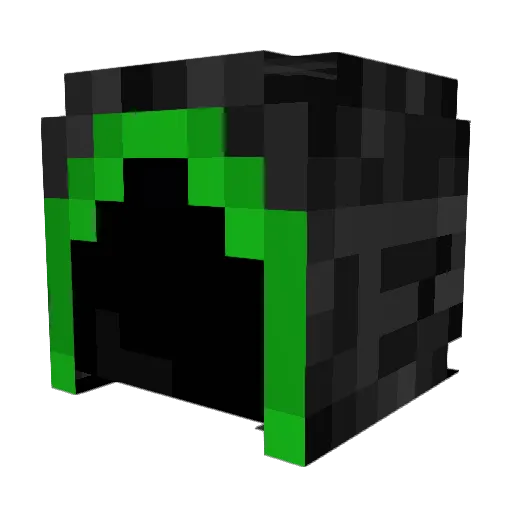 Zammy95 Minecraft avatar head, 3D render