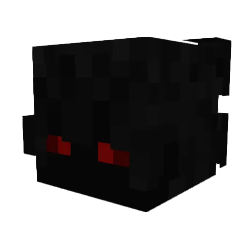 Zamucz Minecraft avatar head, 3D render
