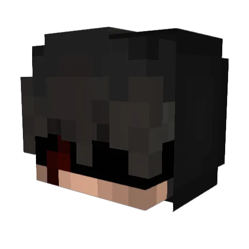Zamyslov Minecraft avatar head, 3D render