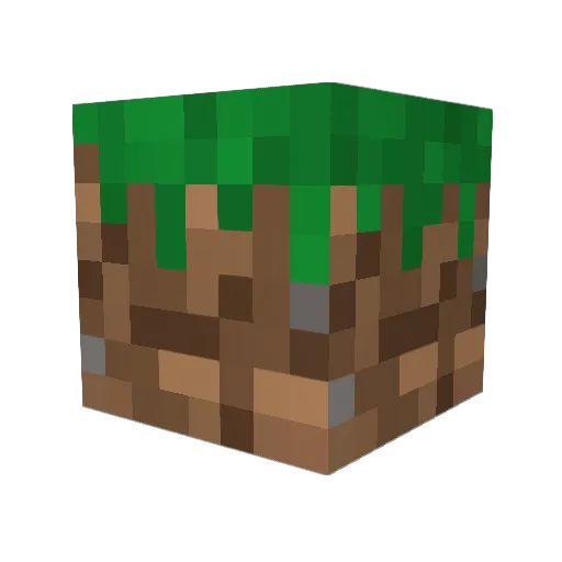 Zan10000 Minecraft avatar head, 3D render