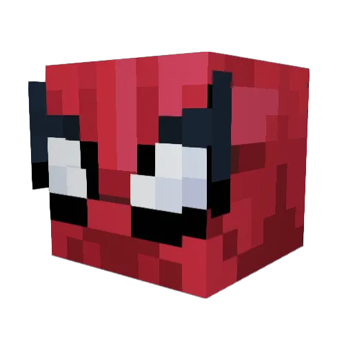 ZancoG3lidox Minecraft avatar head, 3D render