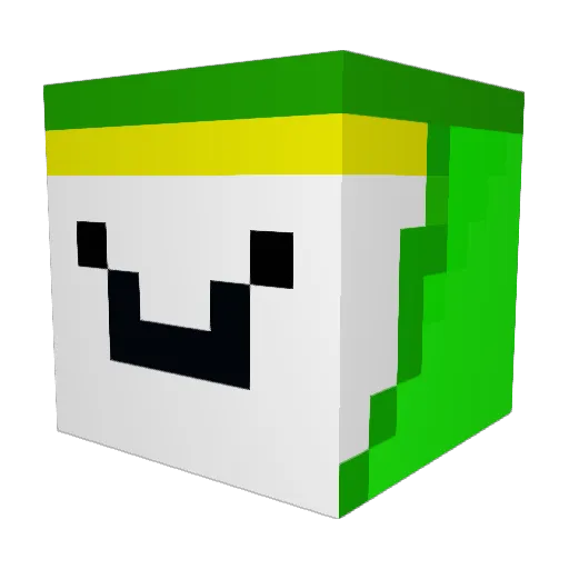 Zanda223 Minecraft avatar head, 3D render