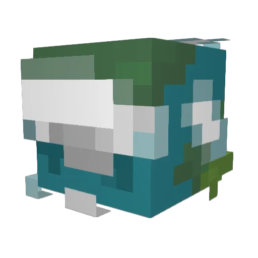 ZanderZane500 Minecraft avatar head, 3D render