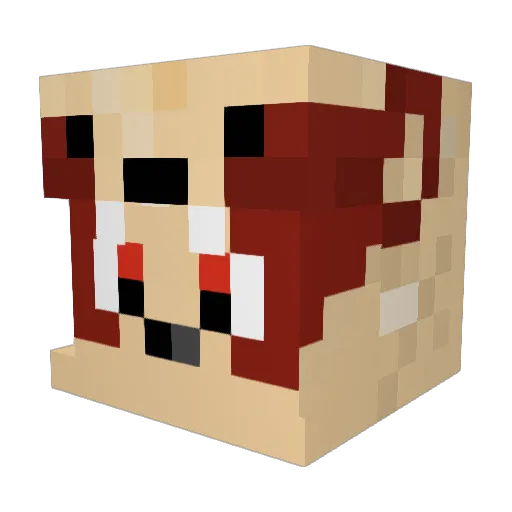ZaneTheArcavelt Minecraft avatar head, 3D render