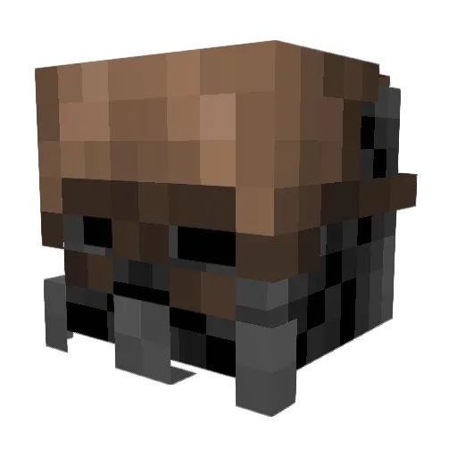 Zanetti225 Minecraft avatar head, 3D render