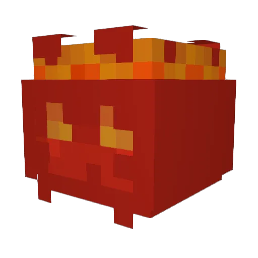 Zanitel Minecraft avatar head, 3D render