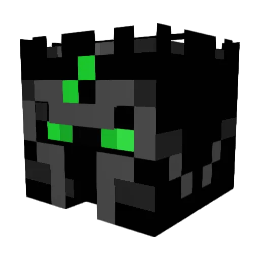 ZanitorZ Minecraft avatar head, 3D render