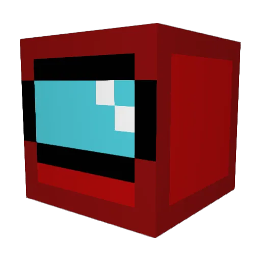 Zanod Minecraft avatar head, 3D render
