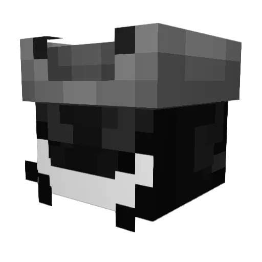 ZanyPickle Minecraft avatar head, 3D render
