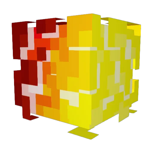 Zanzerbane Minecraft avatar head, 3D render