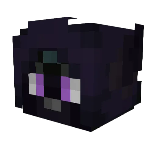 Zanzogaming Minecraft avatar head, 3D render