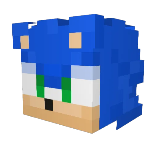 ZaorishAkrrus Minecraft avatar head, 3D render