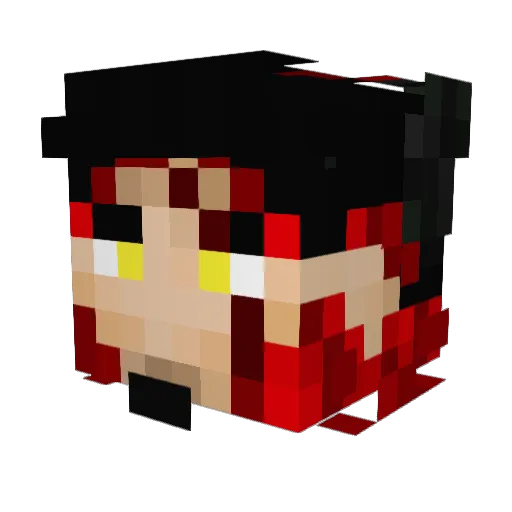 Zapato_17 Minecraft avatar head, 3D render