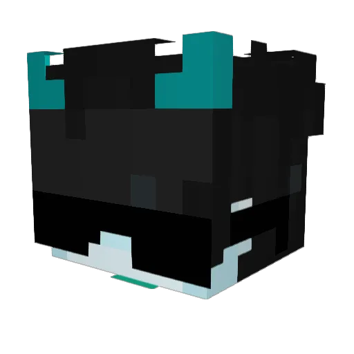 Zapotre Minecraft avatar head, 3D render