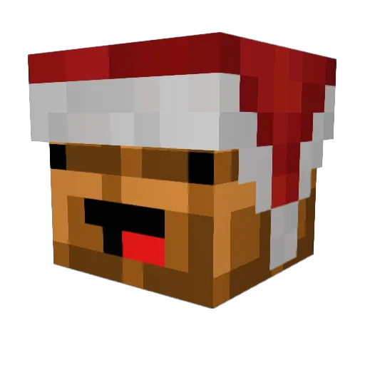 Zaps_5476 Minecraft avatar head, 3D render