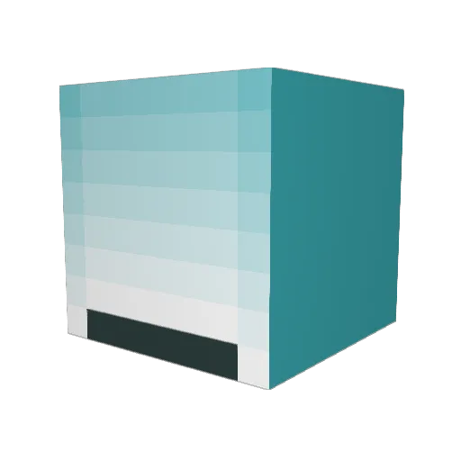 Zarakiz Minecraft avatar head, 3D render