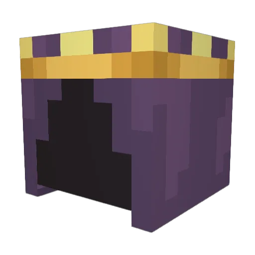Zarathos Minecraft avatar head, 3D render